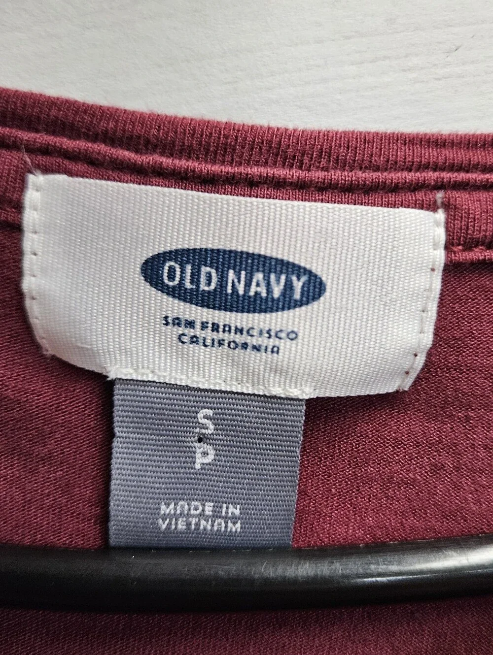 YOU HAD ME AT MERLOT Old Navy Womens Small Rounded Bottom Graphic Tee Shirt